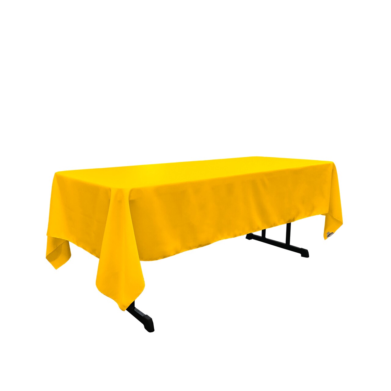 Rectangular Tablecloth Polyester Poplin Seamless Stain Resistant 60 x 120 Inches